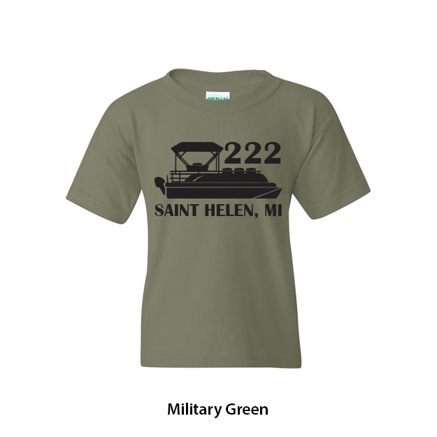 222 Pontoon Youth T-Shirt - Image 11