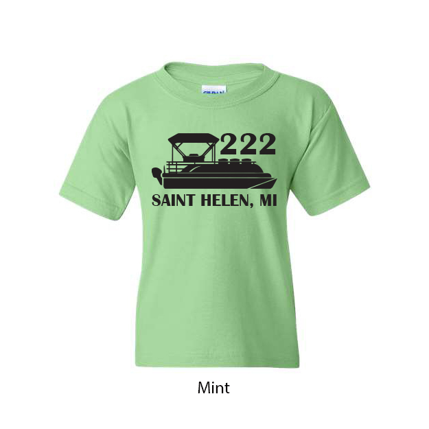 222 Pontoon Youth T-Shirt - Image 12