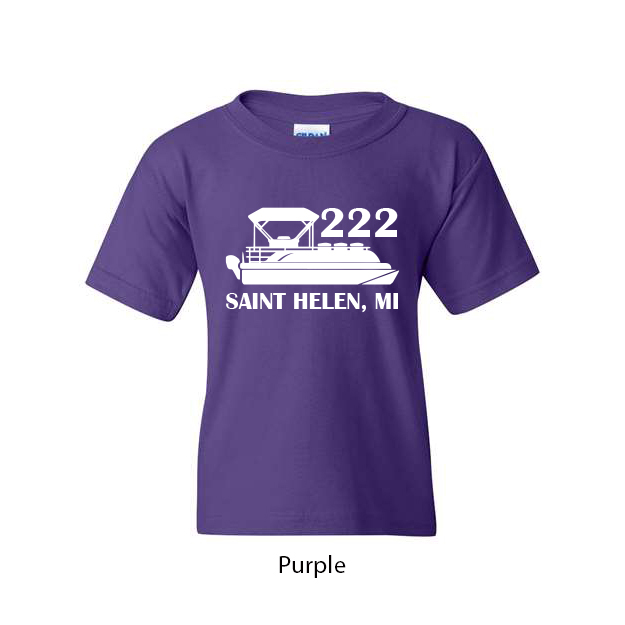 222 Pontoon Youth T-Shirt - Image 14