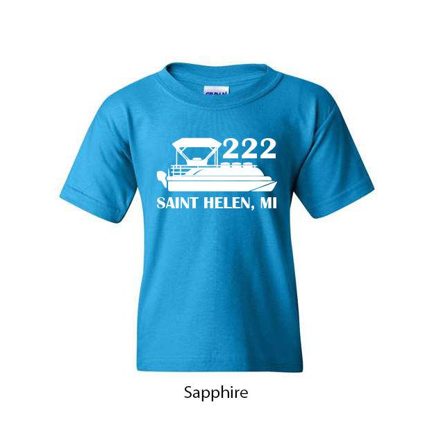 222 Pontoon Youth T-Shirt - Image 20